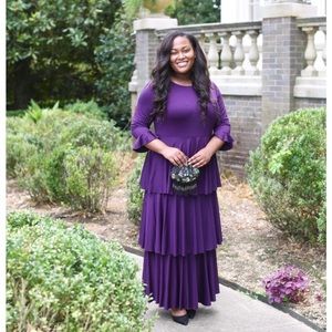 Dainty Jewells The Darling Dress •Purple•